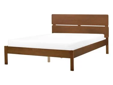 Seng Heltre BOISSET 140 x 200 cm Mørkebrun v:9836663