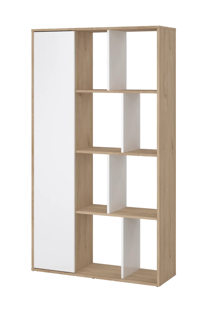 Maze Bokhylle med 1 dør – Pakke – Brun m v:5279071
