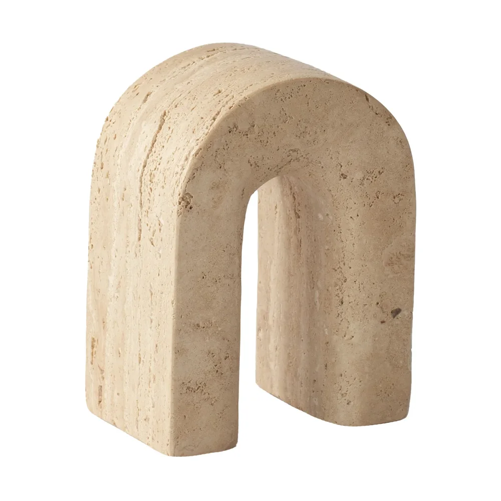 Travertine bokstøtte v:1066836