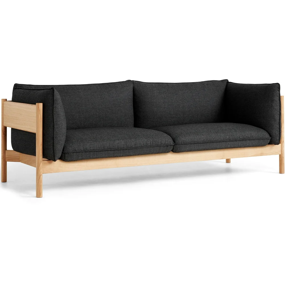 Arbour 3-Seter Sofa, Hardvoksoljet Eik / Re-Wool 198 v:5461577 Arbour 3-Seter Sofa, Hardvoksoljet Eik / Re-Wool 198 v:5461577