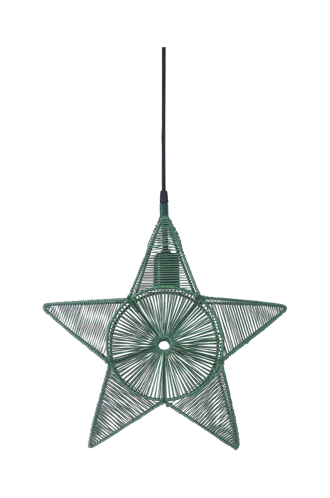 Julestjerne Regina 40 cm - Grønn - Belysning | m v:2551848