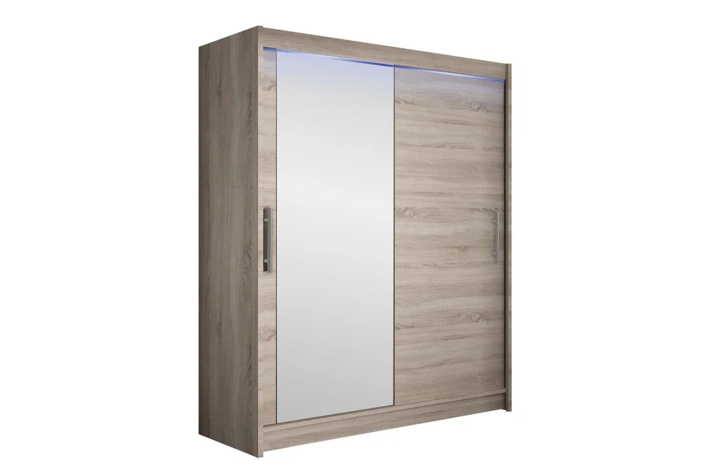 Bay Garderobe Med Speil 150×200 cm v:1596635 Bay Garderobe Med Speil 150×200 cm v:1596635