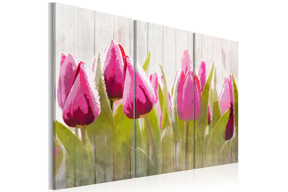 Bilde Spring Bouquet Of Tulips 60x40 v:1048484