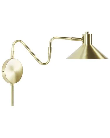 Vegglampe BALIEM Justerbar Metall Gull v:9326315 Vegglampe BALIEM Justerbar Metall Gull v:9326315