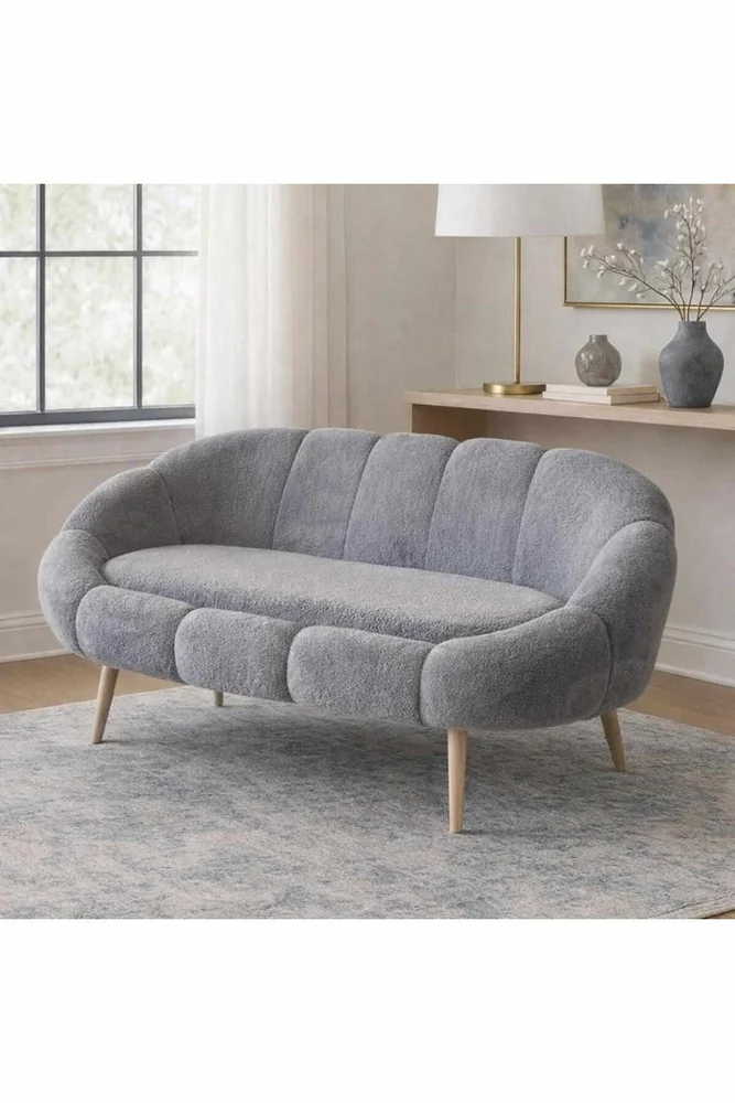 2-seters sofa Atelier Del Sofa Lida (130 x 105 x 50 cm) Grå v:8743448 2-seters sofa Atelier Del Sofa Lida (130 x 105 x 50 cm) Grå v:8743448