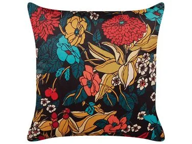 Pyntepute PROTEA 45 x 45 cm Fløyel Flerfarget Blomstermønster v:8482901