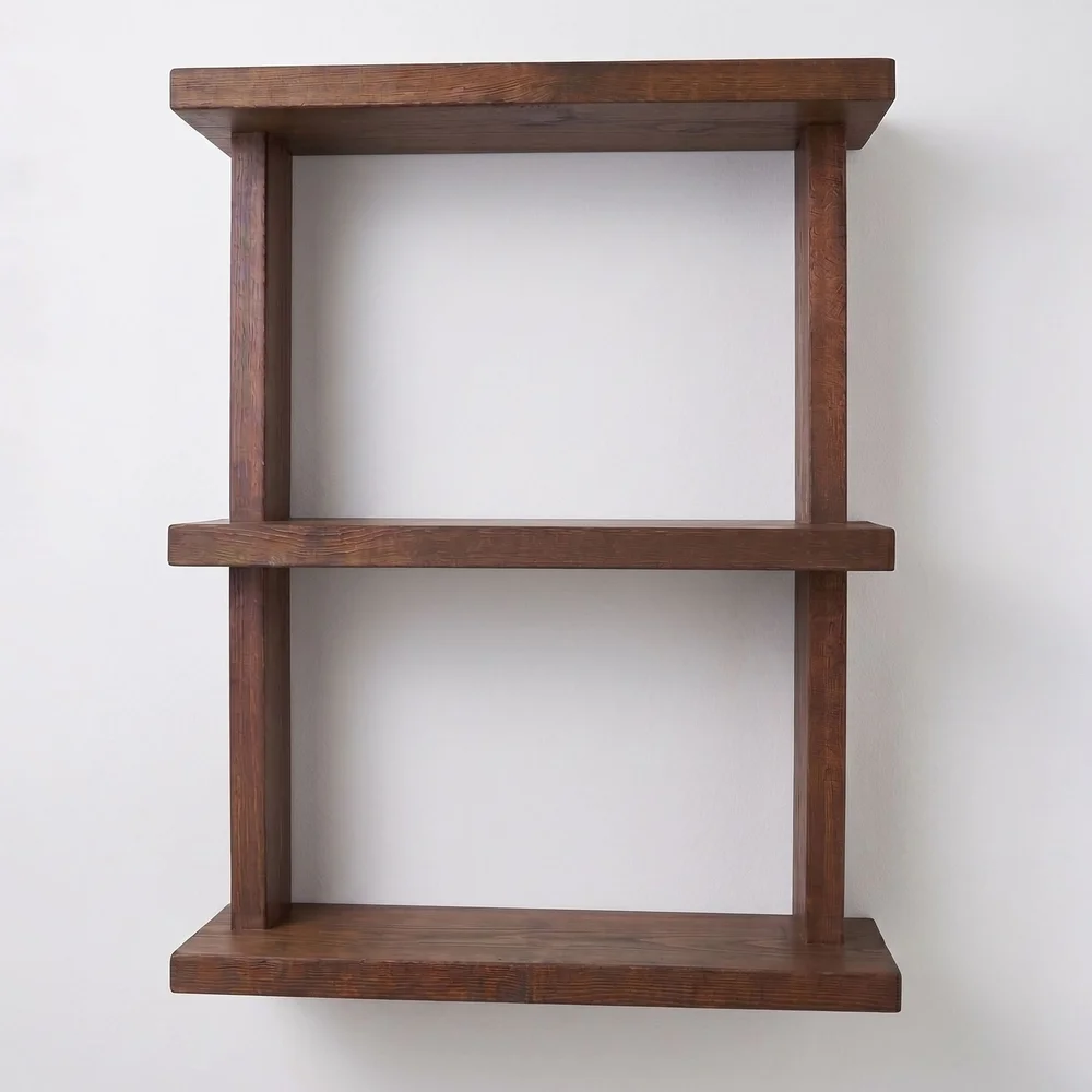 Dekorativ vegghylle i tre Wallxpert Cevo (50 x 40 x 14 cm) Tre v:6827905 Dekorativ vegghylle i tre Wallxpert Cevo (50 x 40 x 14 cm) Tre v:6827905