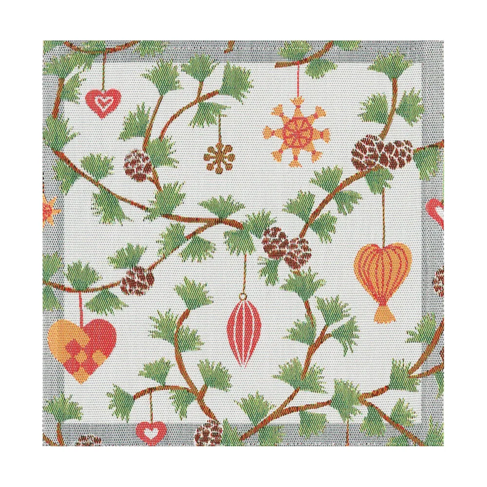 Juleglede tøyserviett 35x35 cm v:956164