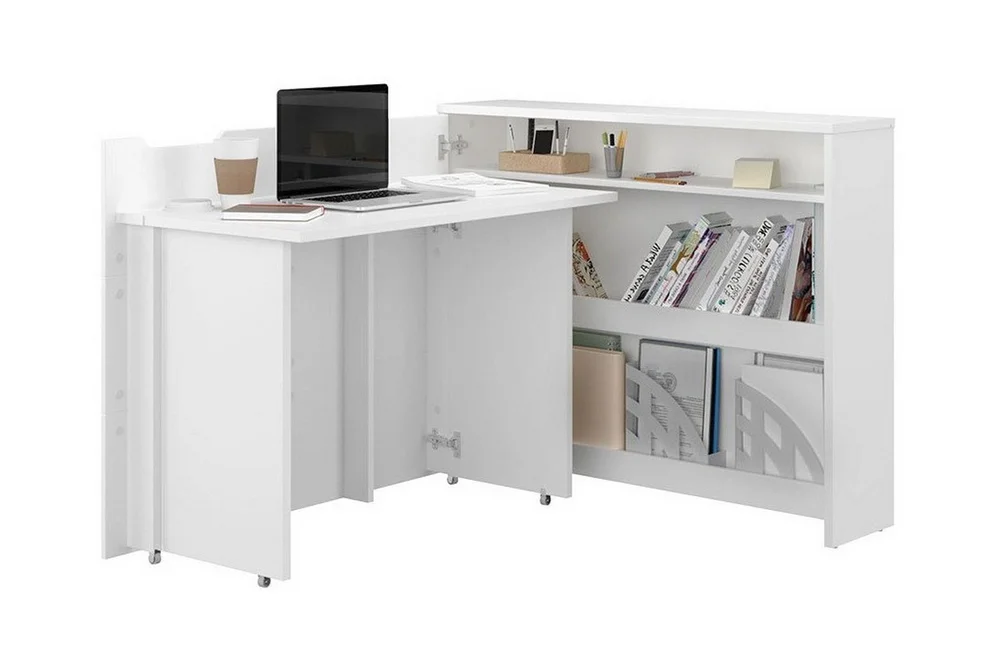 Grianan Skrivbord 136 cm White v:5498044