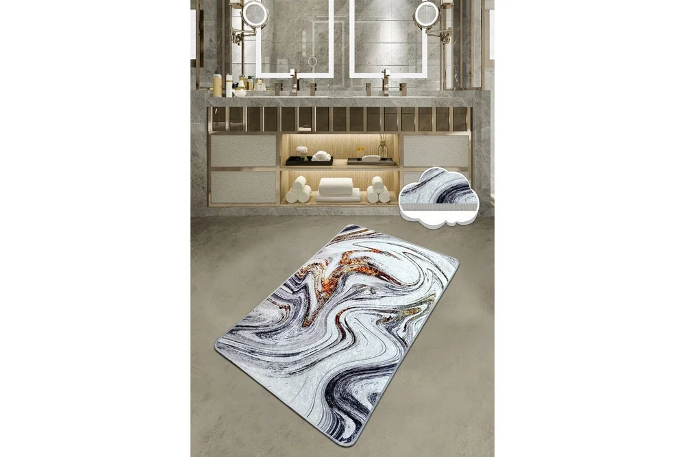 Parinka Baderomsmatte 80×100 cm Rund v:3085757