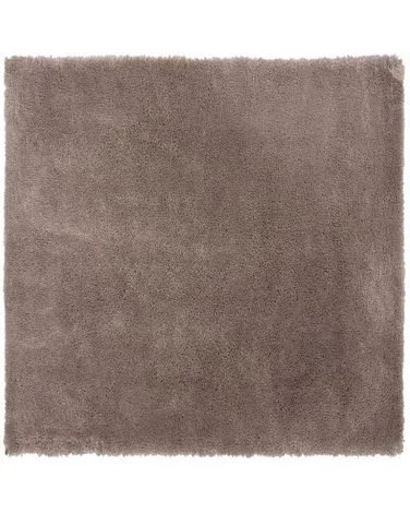 Shaggy gulvteppe EVREN Lysebrun 200 x 200 cm v:8520822 Shaggy gulvteppe EVREN Lysebrun 200 x 200 cm v:8520822