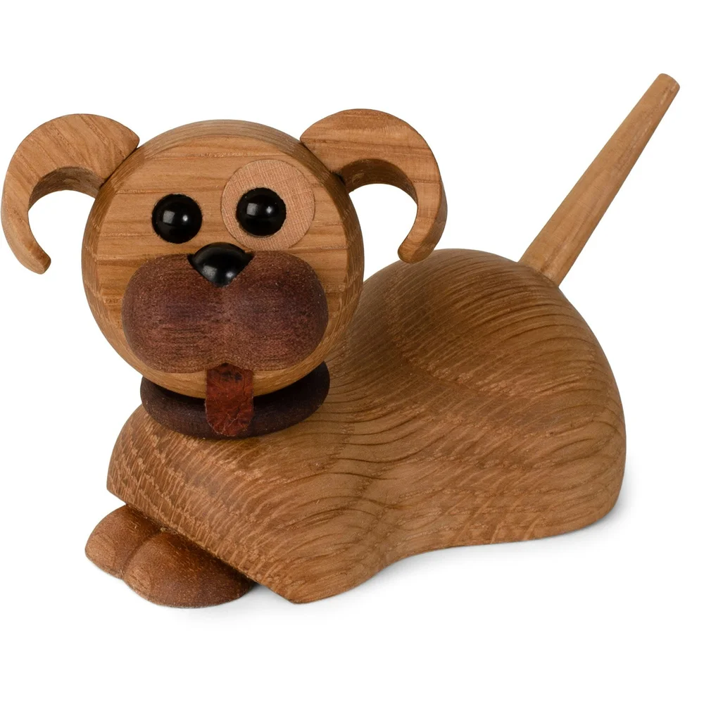Coco Dog Trefigur 10 cm v:1486679 Coco Dog Trefigur 10 cm v:1486679