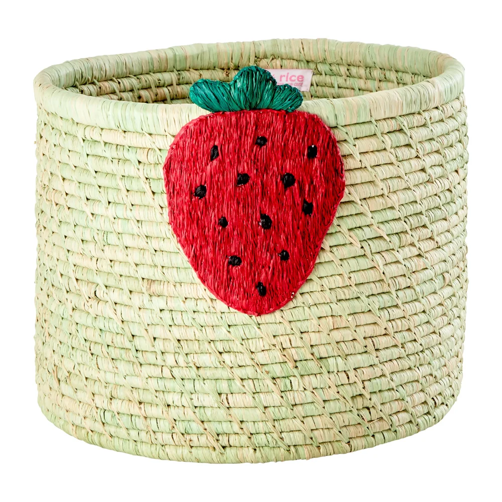 Rice raffia oppbevaringskurv Ø 35 cm v:4521039