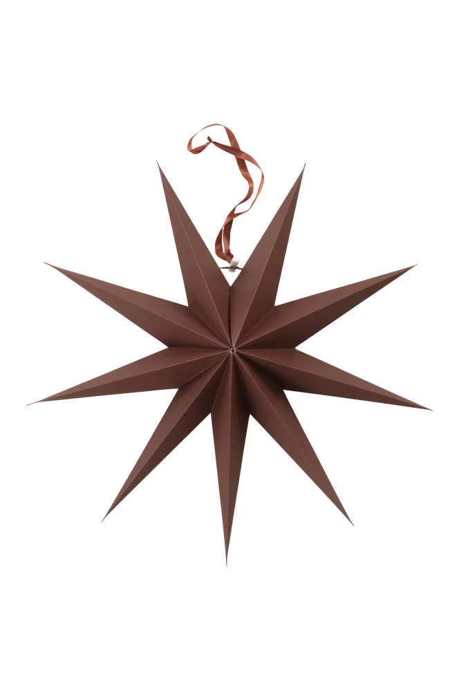 ANDROMEDA julestjerne ø 60 cm – Brun – Belysning | m v:8647494 ANDROMEDA julestjerne ø 60 cm – Brun – Belysning | m v:8647494