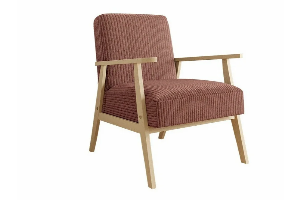 Knocklong Fåtölj Pink/Brown v:3704147