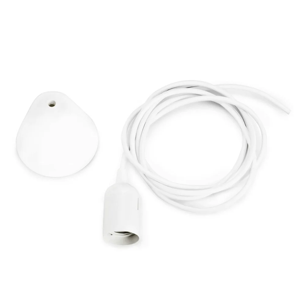 Ledning & Takkopp Hvit, 2,5 m v:4389863