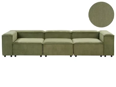 Modulsofa 3-seter ARDAL Kordfløyel Grønn v:3767561 Modulsofa 3-seter ARDAL Kordfløyel Grønn v:3767561