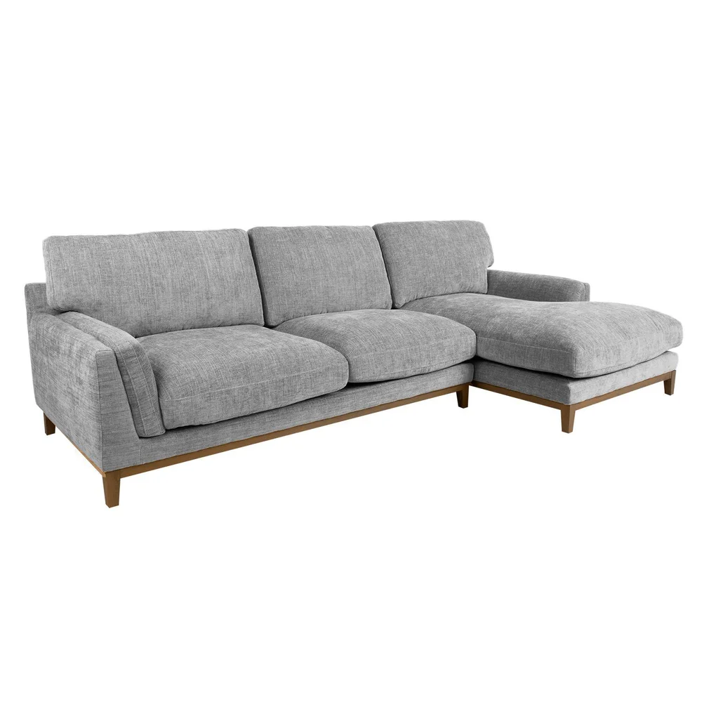 Hjørnesofa HOME4YOU Basil Grå Høyre hjørne v:1943118 Hjørnesofa HOME4YOU Basil Grå Høyre hjørne v:1943118