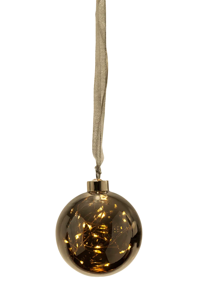 Glasskule Glow – Sølv – Belysning | m v:5259602 Glasskule Glow – Sølv – Belysning | m v:5259602