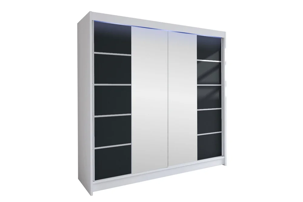 Canderbury Garderobe Med Speil 180×215 cm v:6840323 Canderbury Garderobe Med Speil 180×215 cm v:6840323