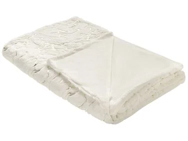 Pledd GODAVARI 130 x 180 cm Off white v:4906100