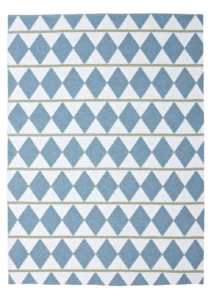 Plastteppe Zigge 150×200 cm – Blå – Tepper | m v:2574171 Plastteppe Zigge 150×200 cm – Blå – Tepper | m v:2574171