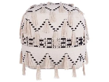 Puff THONDI Bomull Beige v:5783345