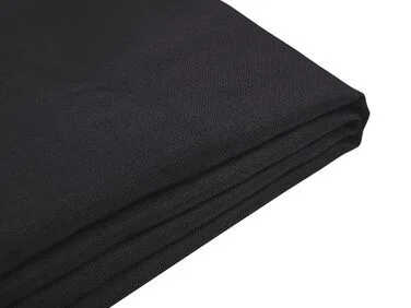 Sengeovertrekk FITOU 160 x 200 cm Svart v:8353736 Sengeovertrekk FITOU 160 x 200 cm Svart v:8353736