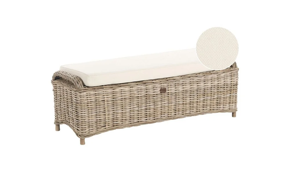 Bänk Beliani Susua Nature||White v:2958640 Bänk Beliani Susua Nature||White v:2958640