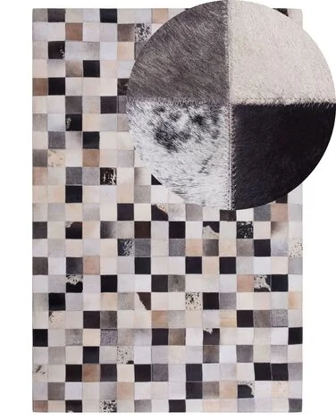 Teppe RIZE Flerfarget 160 x 230 cm Ekte skinn v:1081292 Teppe RIZE Flerfarget 160 x 230 cm Ekte skinn v:1081292