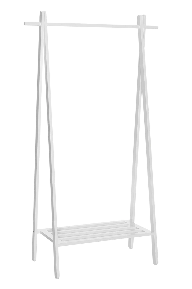 Klesstativ Tre – Hvit m v:1246887 Klesstativ Tre – Hvit m v:1246887