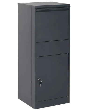 Pakkeboks OTRANTO 42 cm 39 cm Metall Grafittgrå v:7344376 Pakkeboks OTRANTO 42 cm 39 cm Metall Grafittgrå v:7344376