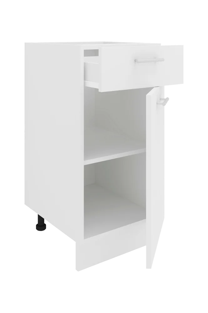 Skap Esilo 1 Door/1 Drawer – Hvit m v:9997940