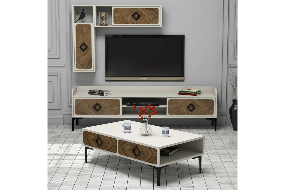 Hovdane TV-møbelsett 180 cm v:7639746
