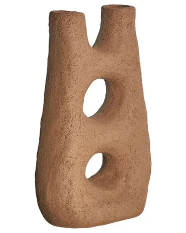 Blomstervase UARU 27 cm Steintøy Brun v:8021855 Blomstervase UARU 27 cm Steintøy Brun v:8021855