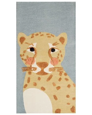 Barneteppe TANGSE Grå 80 x 150 cm Bomull v:5908188 Barneteppe TANGSE Grå 80 x 150 cm Bomull v:5908188