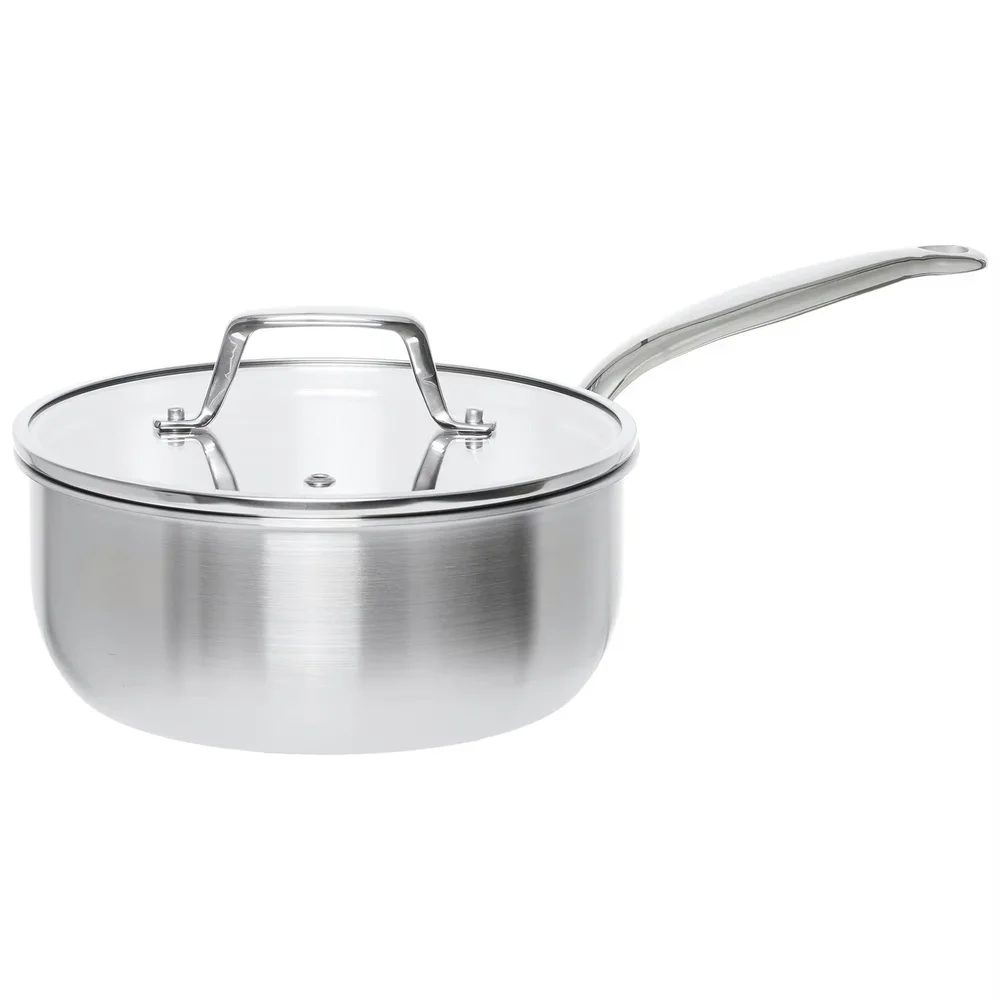 5-Ply Kasserolle Med Lokk 1,5 L v:8808349 5-Ply Kasserolle Med Lokk 1,5 L v:8808349