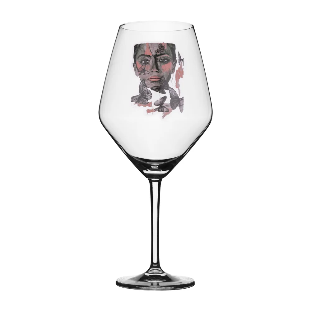 Butterfly Queen rødvinsglass v:804347