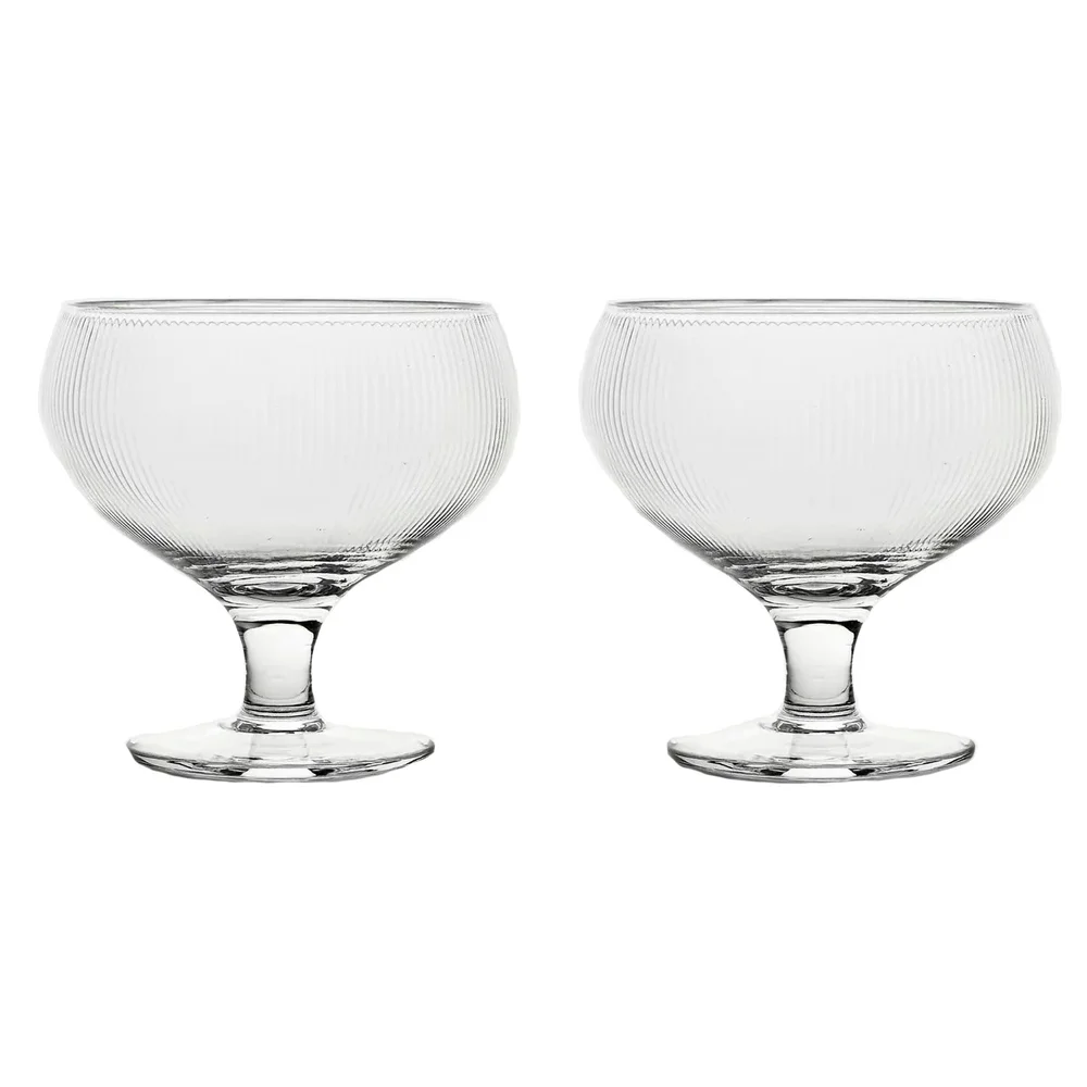 Blanka Champagneglass Riflet 30 cl 2-pk, Klar v:682201
