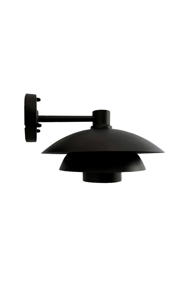 Vegglampe Morph D30 utendørs – Svart – Belysning | m v:2491852