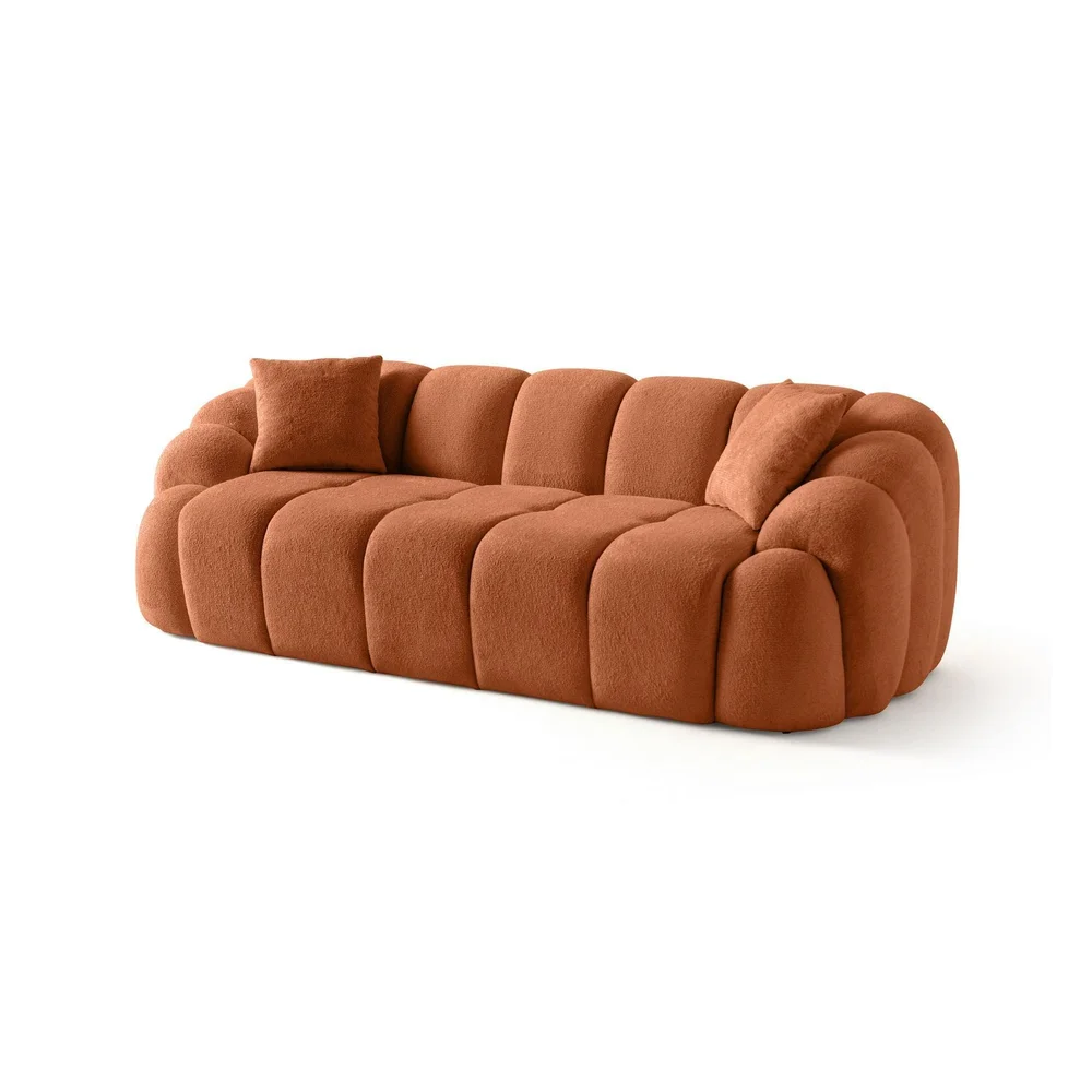 3-seters sofa Atelier Del Sofa Octavio (233 x 70 x 80 cm) Tile Red v:4803966