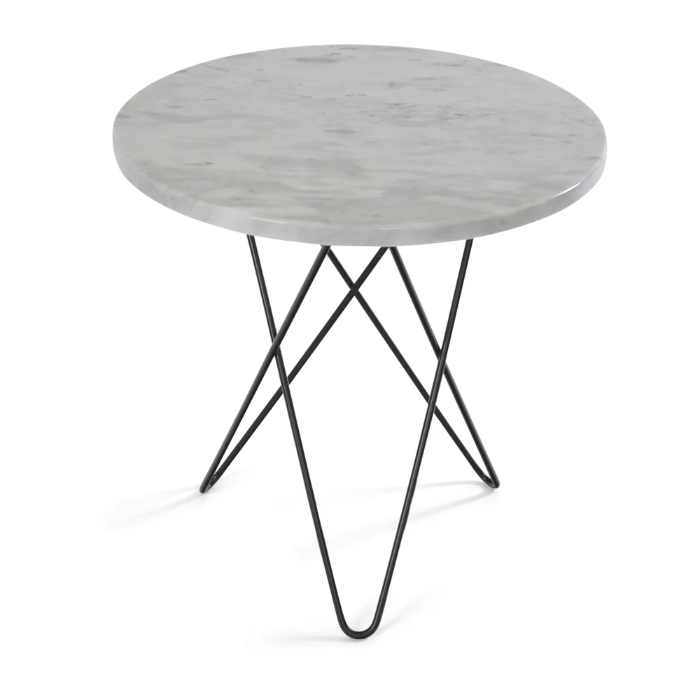 Tall mini O sidebord Ø50 H50 v:8193021