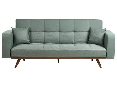 Sovesofa 3-seter HJULBY Grønn v:5220024