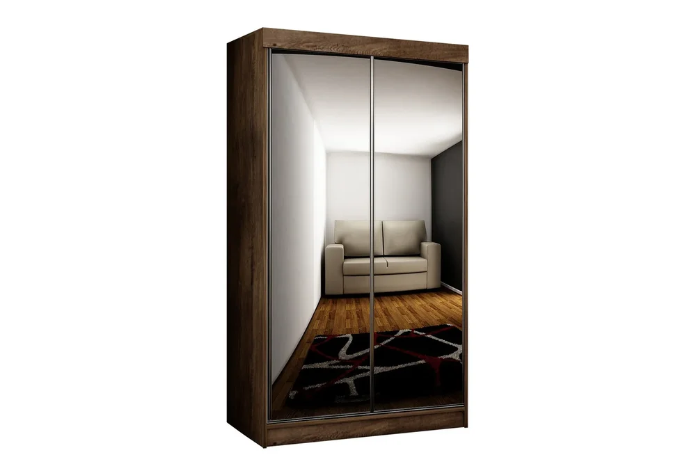 Dunkra Garderobeskap Med Speil 100x200 cm v:5031664