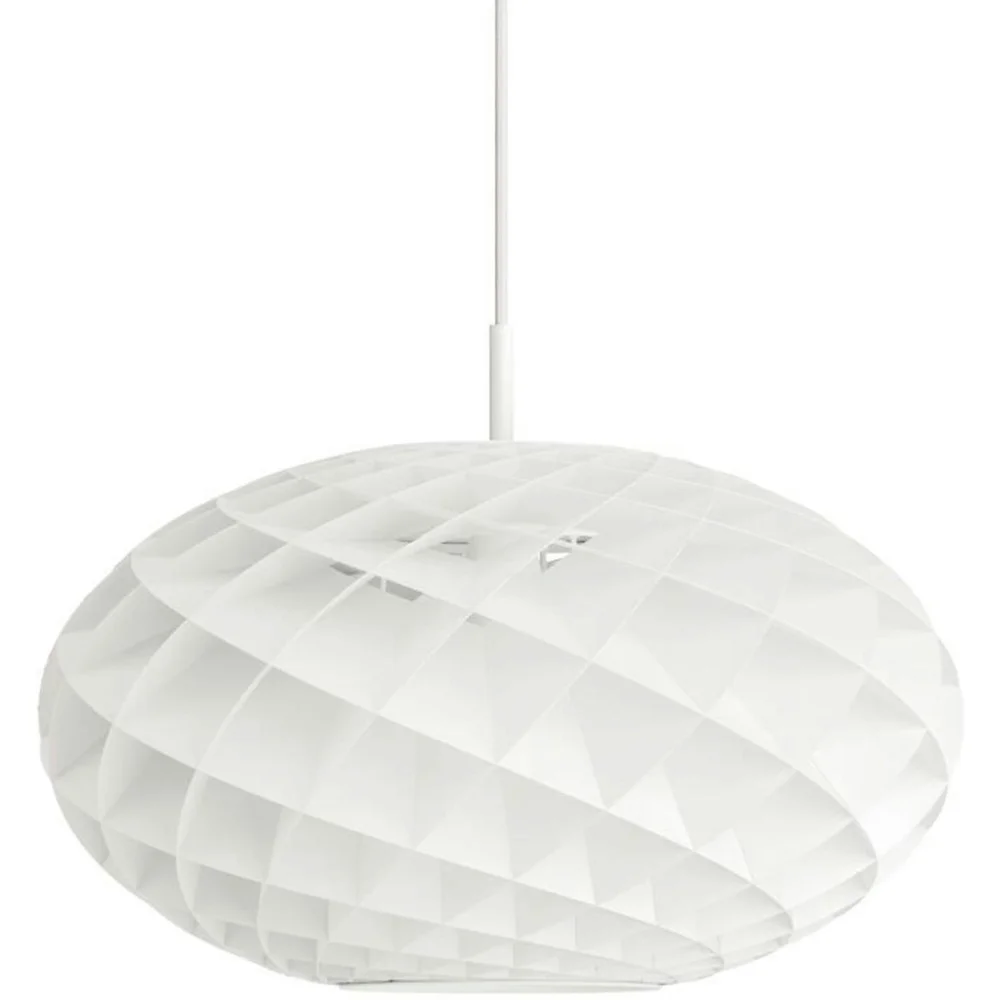 Patera Oval Pendel 500 mm, Hvit v:1620539