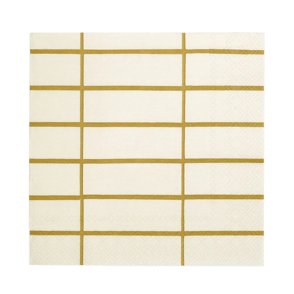 Tiiliskivi serviett 33x33 cm 20-pk v:9590964