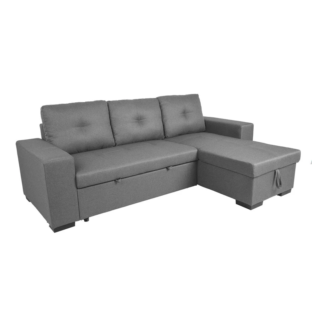 Hjørnesovesofa HOME4YOU Carita Grå v:6128857