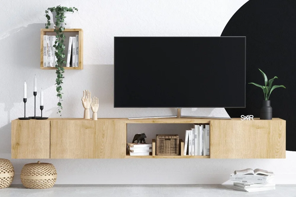 Desgrar Tv-möbelset 180×25 cm v:6913368 Desgrar Tv-möbelset 180×25 cm v:6913368