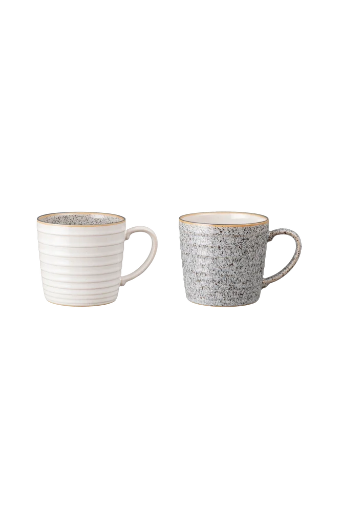 Krus Studio Grey 40 cl 2-pk - Grå - Kjøkken & husholdning | m v:8540348