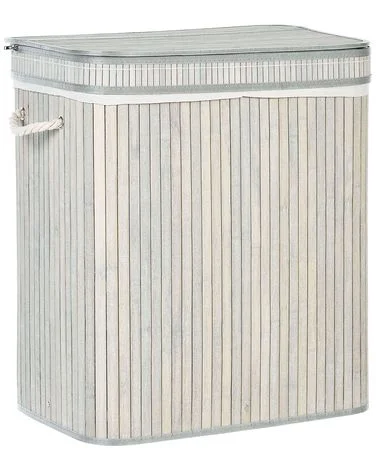 Skittentøyskurv KALTHOTA Bambus Grå 100 L v:3152584